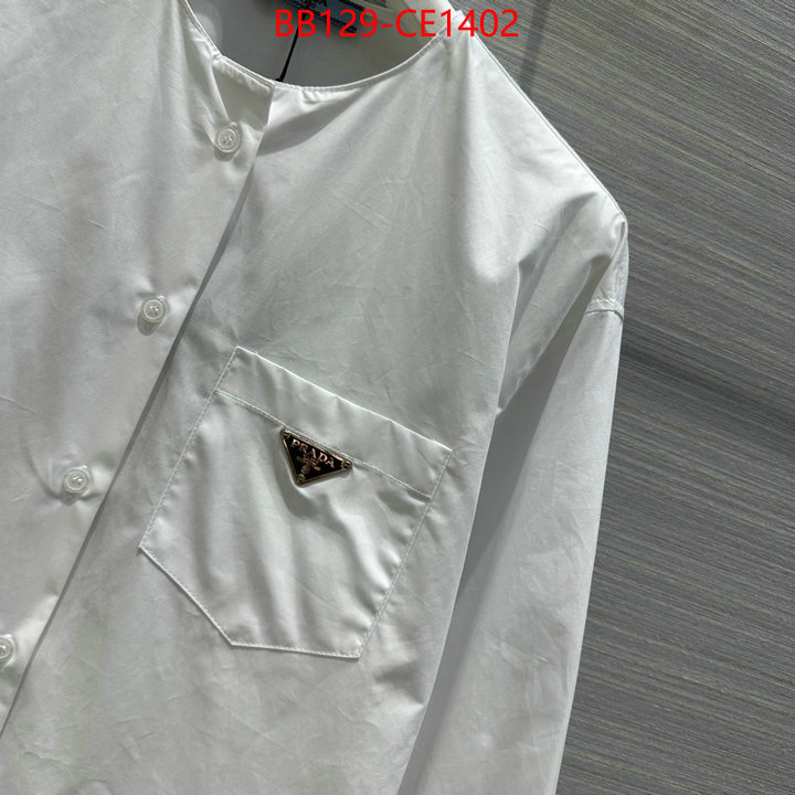 Clothing-Prada,the quality replica , ID: CE1402,$: 129USD