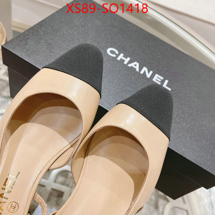 Women Shoes-Chanel,high end designer , ID: SO1418,$: 89USD