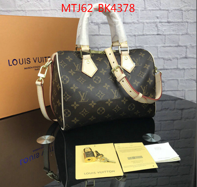 LV Bags(4A)-Speedy-,website to buy replica ,ID: BK4378,$: 62USD