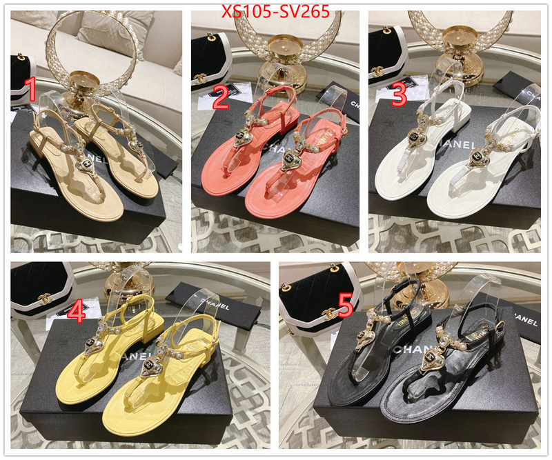 Women Shoes-Chanel,top quality designer replica , ID: SV265,$: 105USD