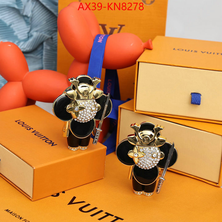 Key pendant-LV,high quality online , ID: KN8278,$: 39USD