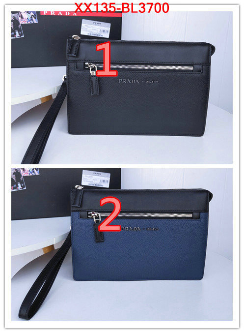 Prada Bags(TOP)-Clutch-,ID: BL3700,$: 135USD