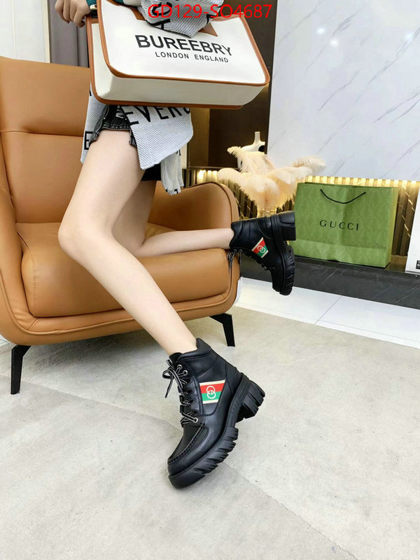 Women Shoes-Gucci,top quality fake , ID: SO4687,$: 129USD