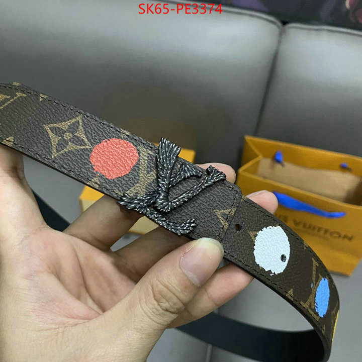 Belts-LV,replcia cheap from china , ID: PE3374,$: 65USD