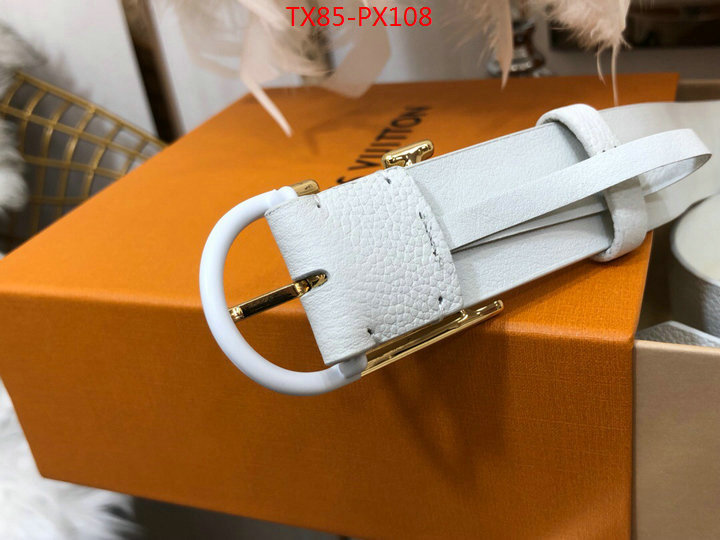 Belts-LV,top perfect fake , ID: PX108,$: 85USD