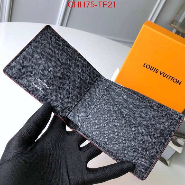 LV Bags(TOP)-Wallet,ID: TF21,$:75USD