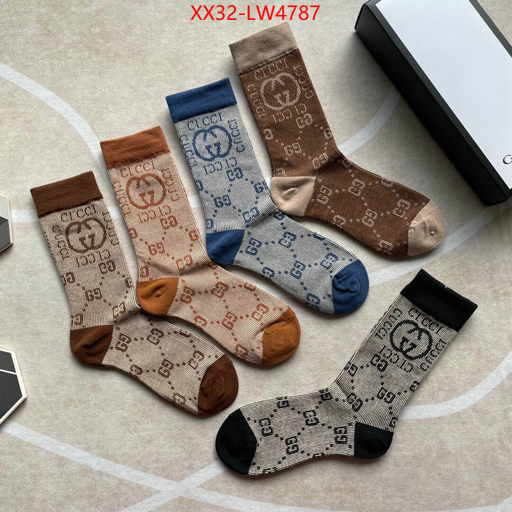 Sock-Gucci,most desired , ID: LW4787,$: 32USD