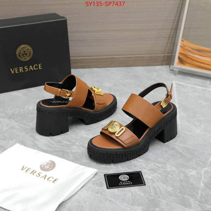 Women Shoes-Versace,fake designer , ID: SP7437,$: 135USD