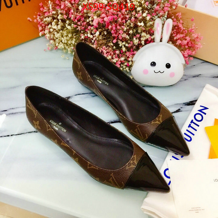 Women Shoes-LV,top , ID: SQ419,$: 99USD