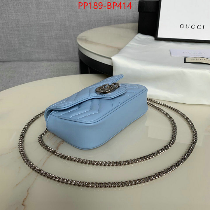 Gucci Bags(TOP)-Marmont,ID: BP414,$:189USD