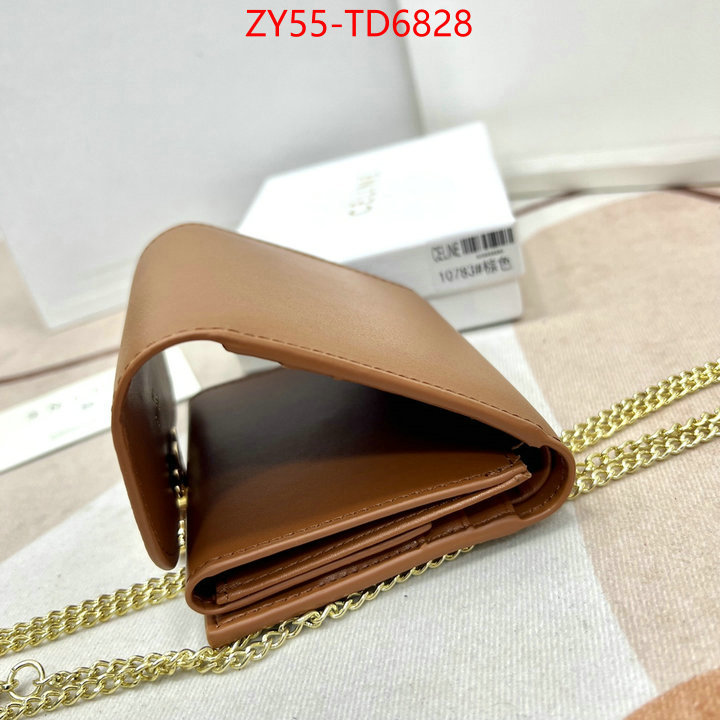 CELINE Bags(4A)-Wallet,replica wholesale ,ID: TD6828,$: 55USD