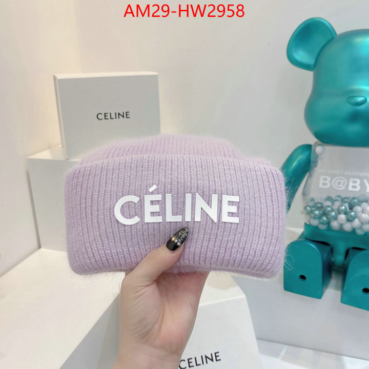 Cap (Hat)-Celine,buy first copy replica , ID: HW2958,$: 29USD