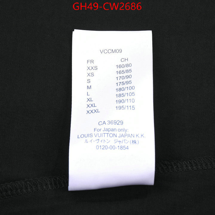 Clothing-LV,where to buy replicas , ID: CW2686,$: 49USD