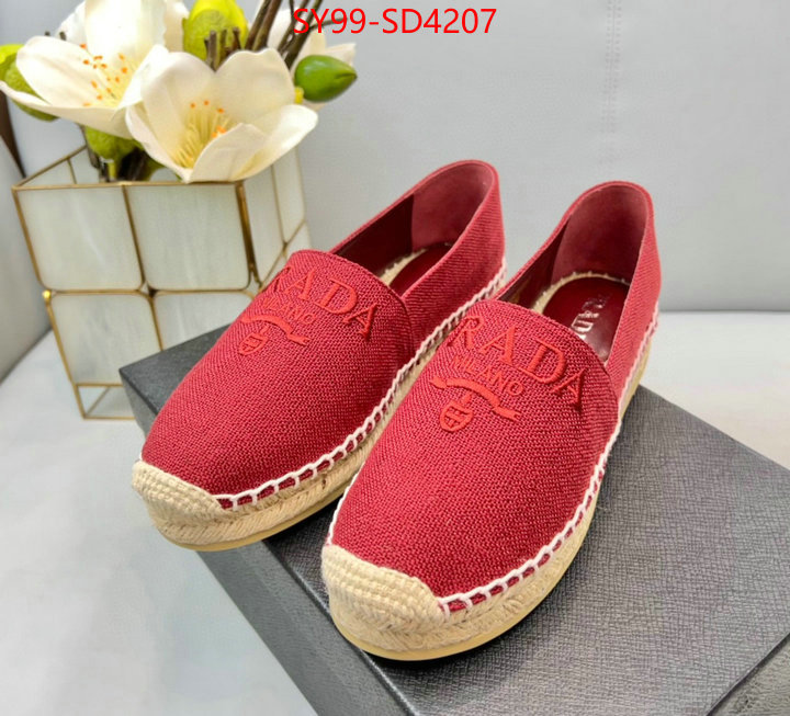 Women Shoes-Prada,designer fake , ID: SD4207,$: 99USD