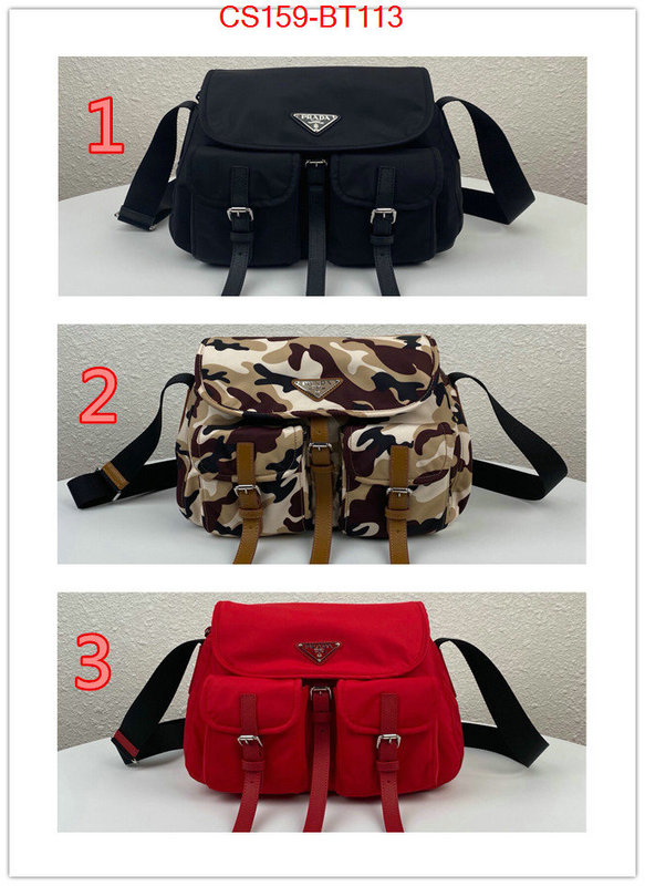 Prada Bags(TOP)-Diagonal-,ID: BT113,$: 159USD