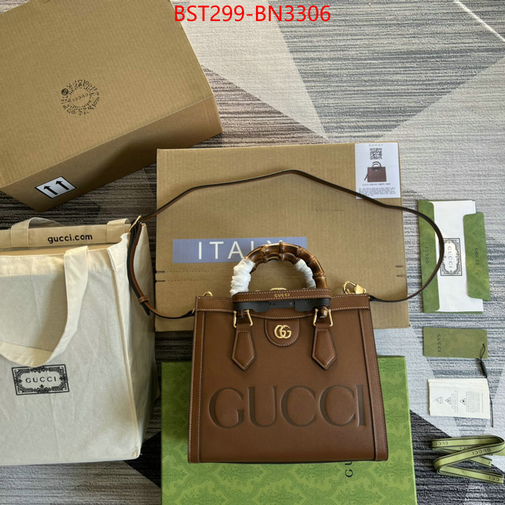 Gucci Bags(TOP)-Diana-Bamboo-,counter quality ,ID: BN3306,$: 299USD