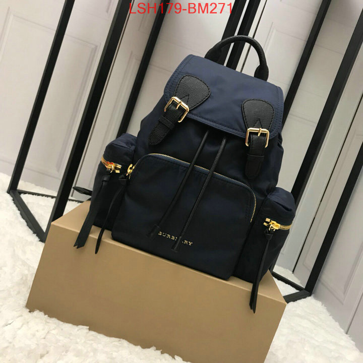 Burberry Bags(TOP)-Backpack-,buy top high quality replica ,ID: BM271,$:179USD