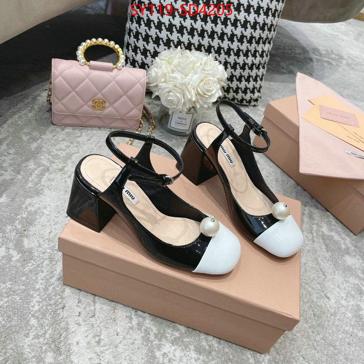 Women Shoes-Miu Miu,replica sale online , ID: SD4205,$: 119USD