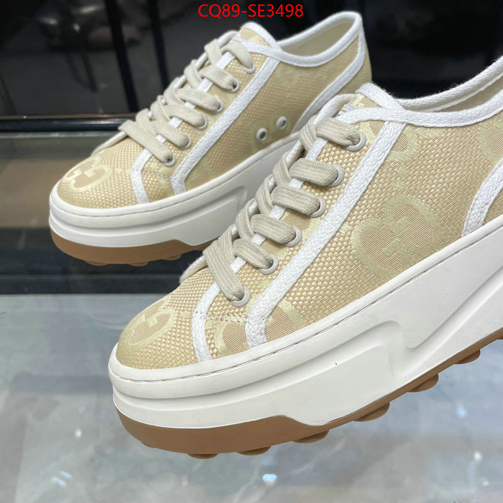 Women Shoes-Gucci,fake aaaaa , ID: SE3498,$: 89USD