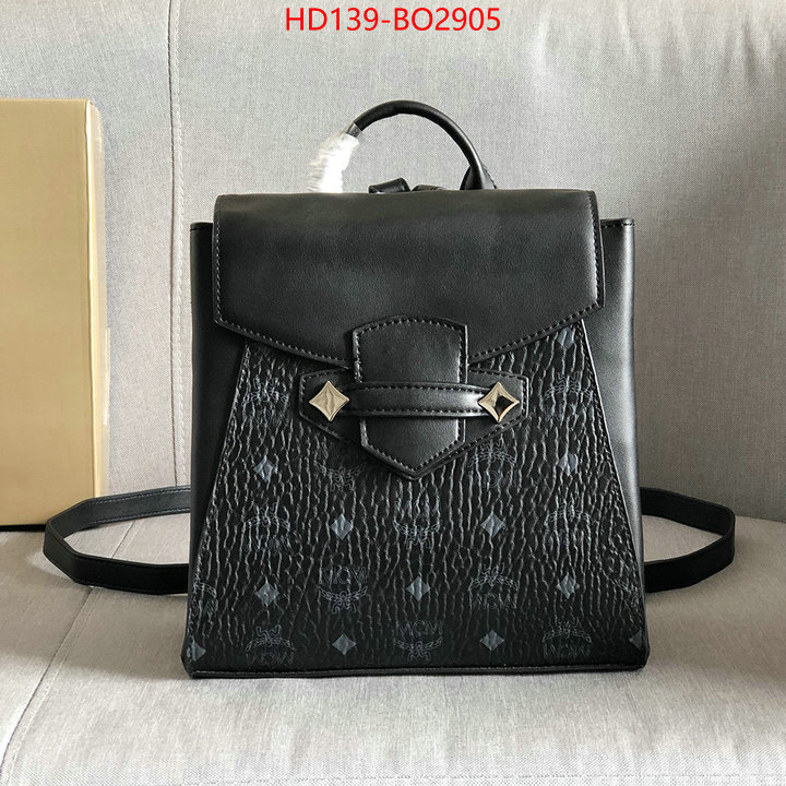 MCM Bags(TOP)-Backpack-,ID: BO2905,$: 139USD