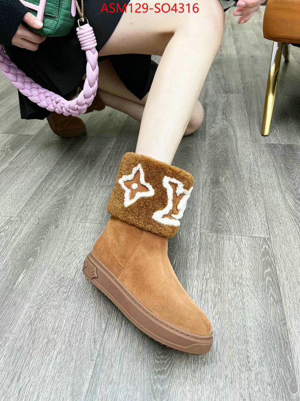 Women Shoes-LV,high quality 1:1 replica , ID: SO4316,$: 129USD