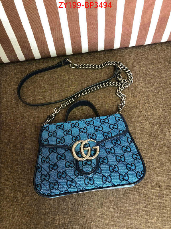 Gucci Bags(TOP)-Marmont,ID: BP3494,$: 199USD