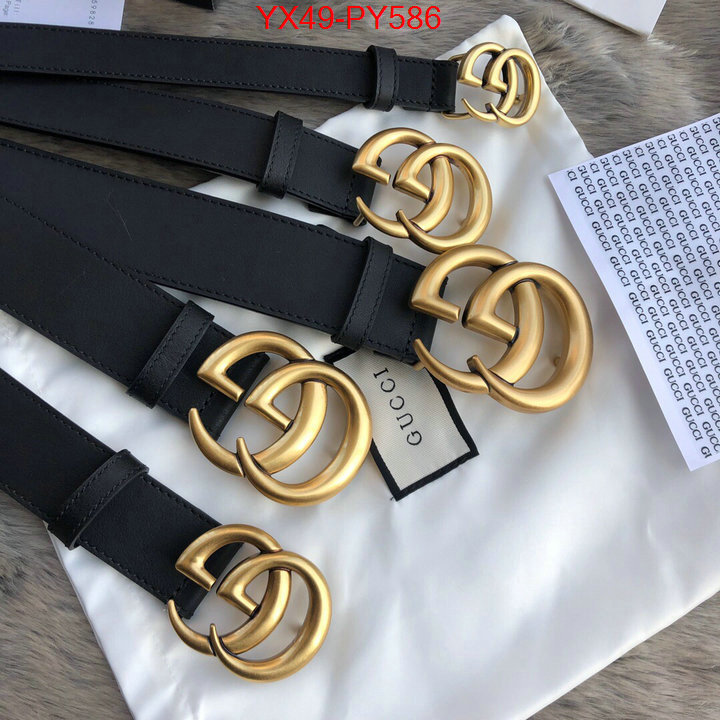 Belts-Gucci,shop the best high authentic quality replica , ID: PY586,$:49USD