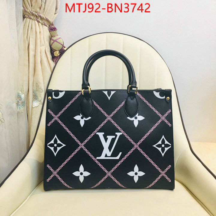 LV Bags(4A)-Handbag Collection-,ID: BN3742,$: 92USD