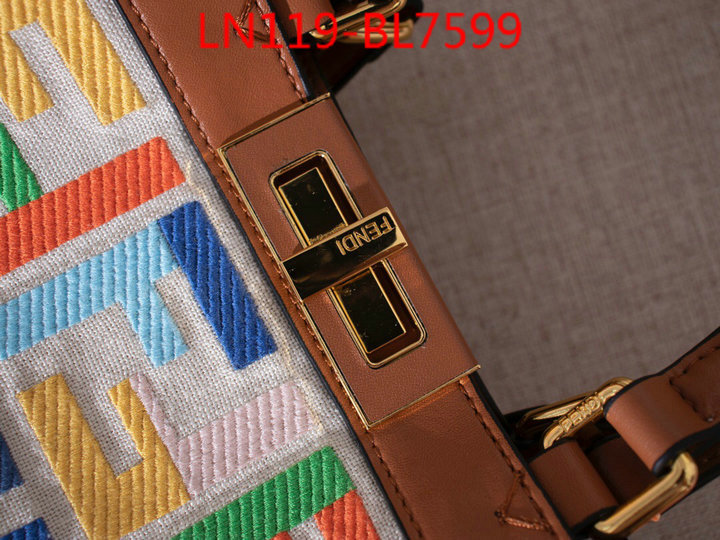Fendi Bags(4A)-Handbag-,7 star collection ,ID: BL7599,$: 119USD