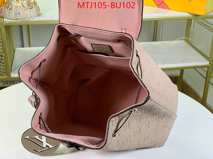 LV Bags(4A)-Backpack-,top ,ID: BU102,$: 105USD