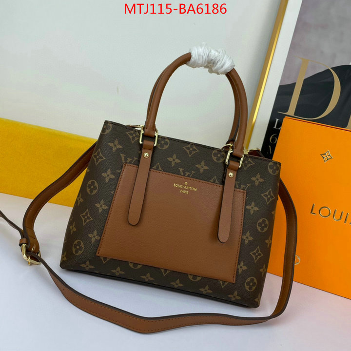 LV Bags(4A)-Handbag Collection-,ID: BA6186,$: 115USD