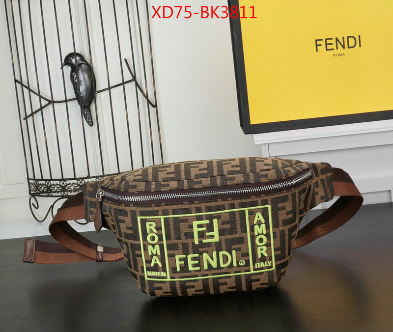 Fendi Bags(4A)-Diagonal-,buy replica ,ID: BK3811,$:75USD