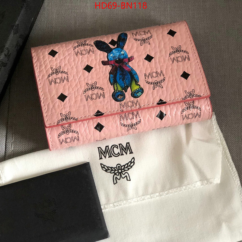 MCM Bags(TOP)-Wallet,ID: BN118,$: 69USD