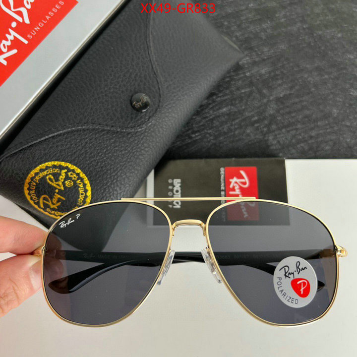 Glasses-RayBan,high quality happy copy , ID: GR833,$: 49USD