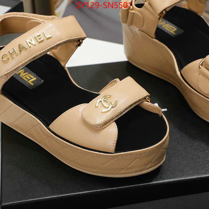 Women Shoes-Chanel,1:1 replica wholesale , ID: SN5501,$: 129USD