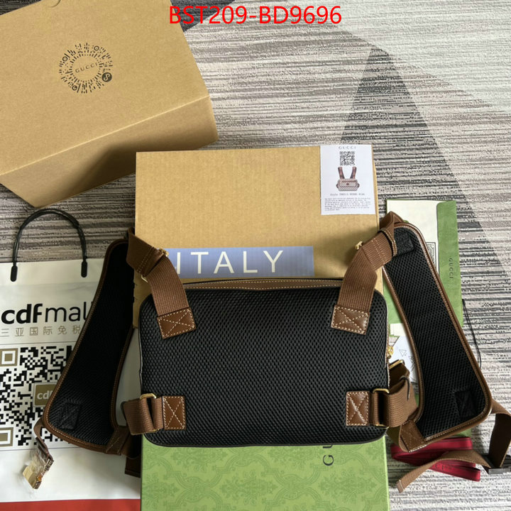 Gucci Bags(TOP)-Backpack-,what's best ,ID: BD9696,$: 209USD