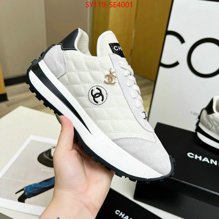 Women Shoes-Chanel,replica shop , ID: SE4001,$: 119USD