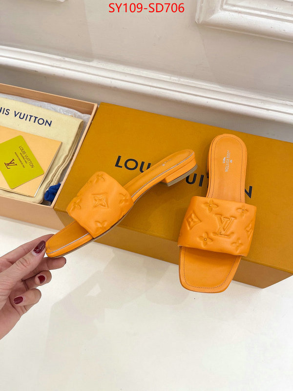 Women Shoes-LV,mirror copy luxury , ID: SD706,$: 109USD