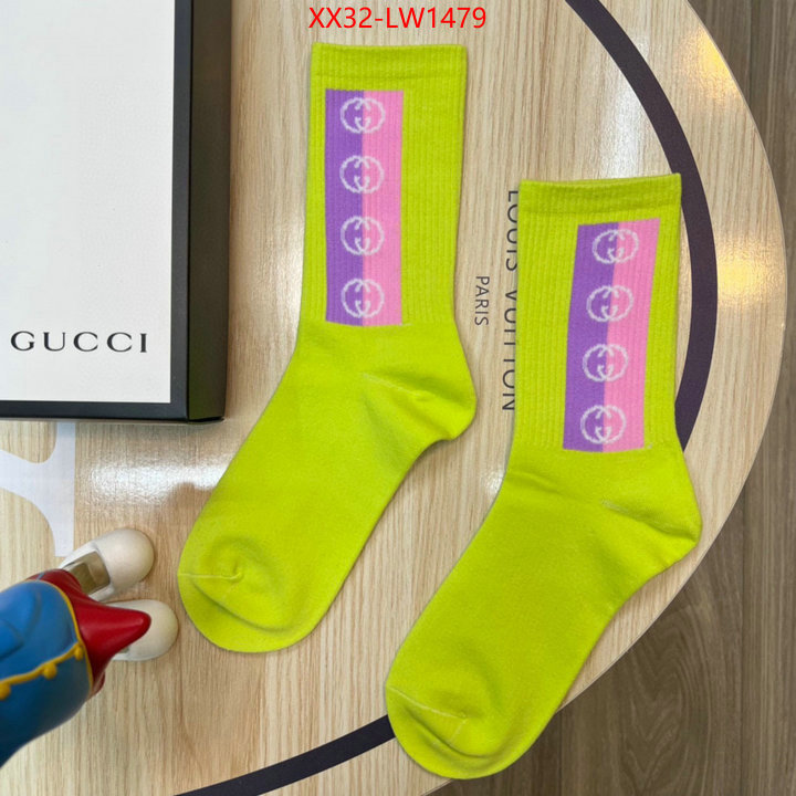 Sock-Gucci,replica aaaaa designer , ID: LW1479,$: 32USD