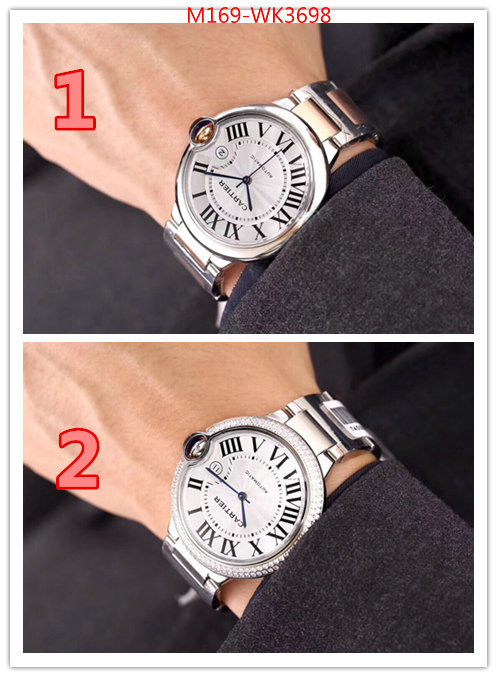 Watch(4A)-Cartier,best , ID: WK3698,$:169USD