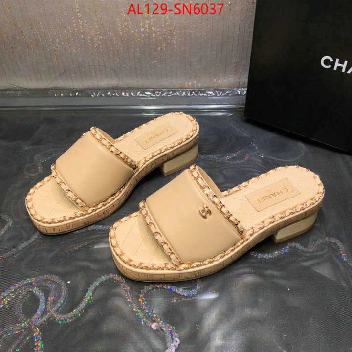 Women Shoes-Chanel,designer 1:1 replica , ID: SN6037,$: 129USD