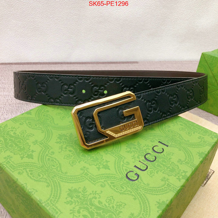 Belts-Gucci,highest quality replica , ID: PE1296,$: 65USD