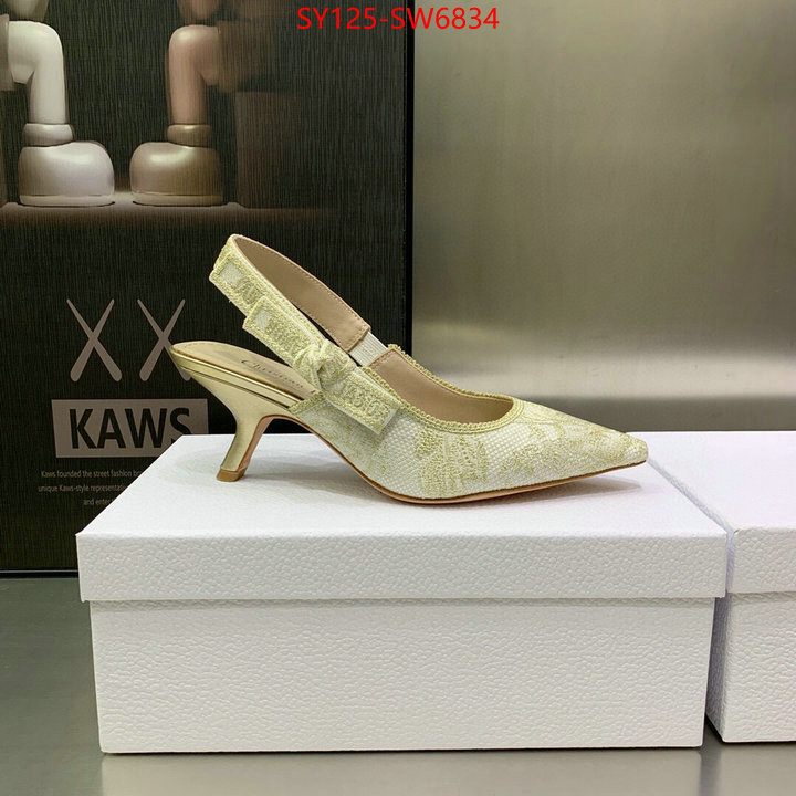 Women Shoes-Dior,replcia cheap from china , ID: SW6834,$: 125USD