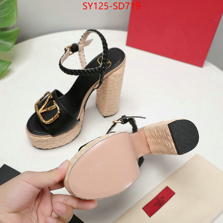 Women Shoes-Valentino,designer 7 star replica , ID: SD719,$: 125USD