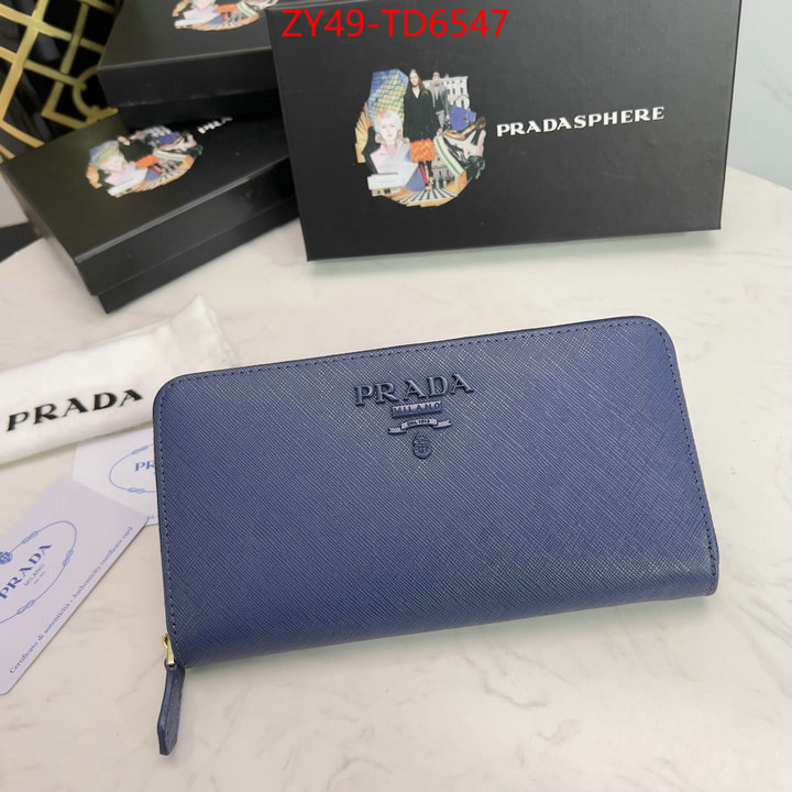 Prada Bags(4A)-Wallet,7 star ,ID: TD6547,$: 49USD