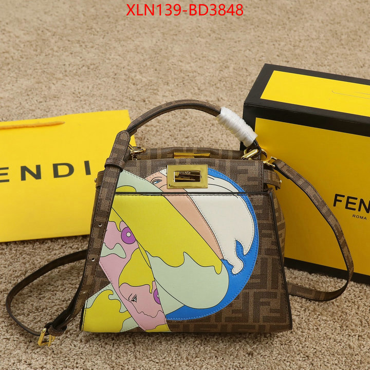 Fendi Bags(4A)-Peekaboo,2023 replica wholesale cheap sales online ,ID: BD3848,$: 139USD