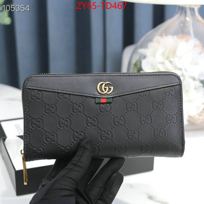 Gucci Bags(4A)-Wallet-,ID: TD467,$: 65USD