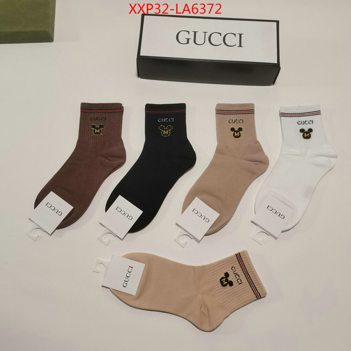 Sock-Gucci,replica every designer , ID: LA6372,$: 32USD