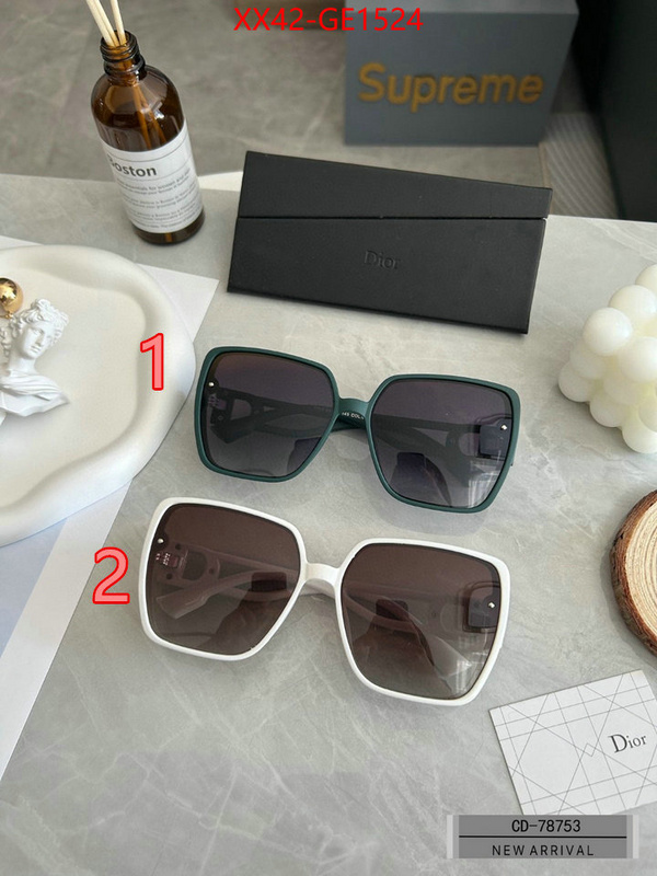 Glasses-Dior,highest product quality , ID: GE1524,$: 42USD