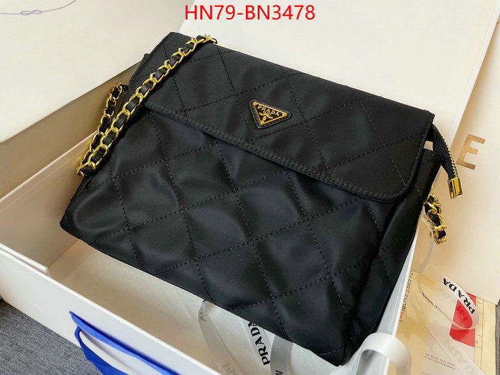 Prada Bags(4A)-Diagonal-,new ,ID: BN3478,$: 79USD